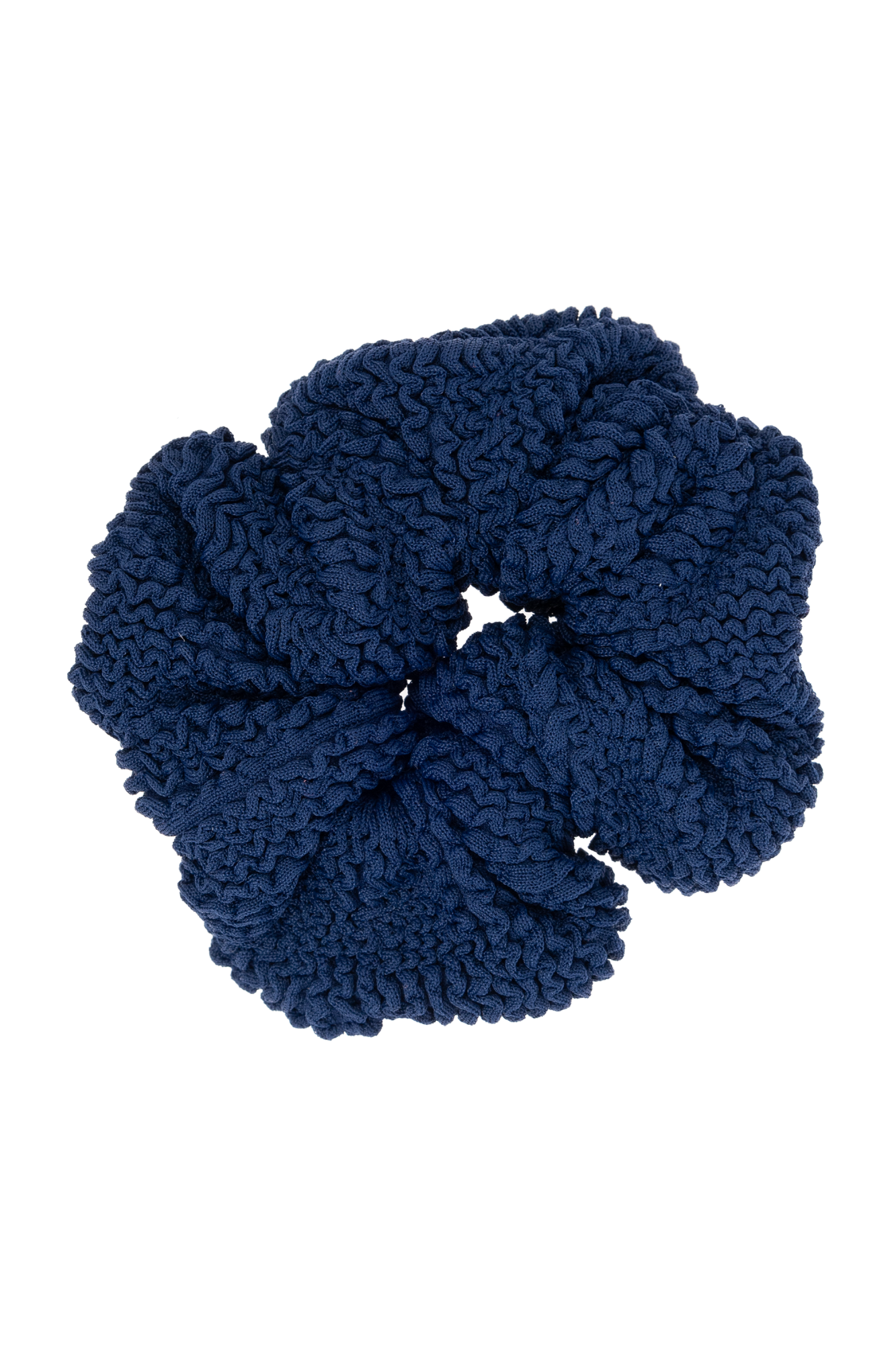 ヘアアクセサリー Hunza G Two-tone fabric scrunchie (SCRUNCHIE NAVYWHITE) Navy blue Hair tie Hunza G - Vitkac AS